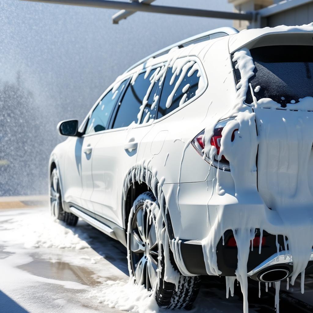 SUV foam wash